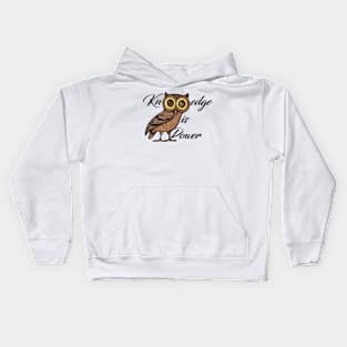 Knowledge is Power Kids Hoodie